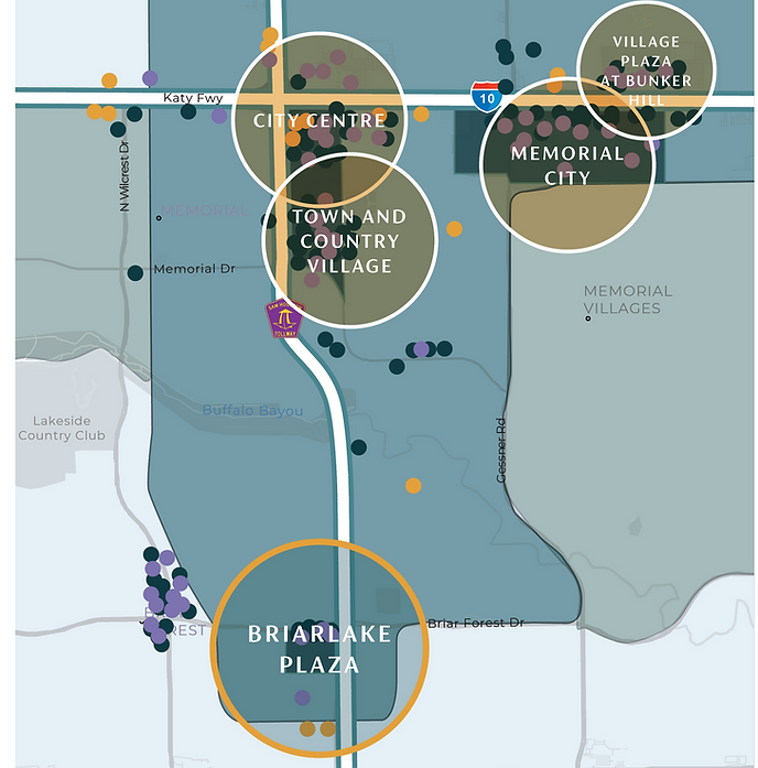 Memorial Corridor Map.png